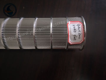 Stainless Steel 304 Welding Wedge Wire Screen OD 40mm Untuk Filtrasi