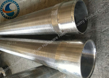Tpi Couplings Wound 304L Wedge Wire Screen Pipe Untuk Filterasi