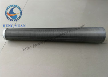 Wire Wound Tube Rotary Screen Drum Stainless Steel 316L Di Dalam Filter Backwasher