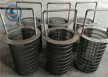 SS Rotary Drum Screen Johnson Wedge Wire Screen Panas FITO Filter Cylinder