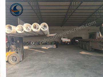 Layar Kawat Wedge Johnson Aliran Tinggi / Layar Johnson Untuk Kontrol Pasir Sumur Air