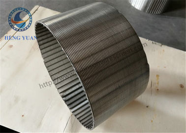Wire Wrap Wound Johnson Layar Sumur Stainless Steel Untuk Sumur Air
