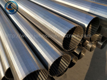 Layar Kawat Welded Wedge OD 100mm Profesional Non Plugging Dan Mudah Dibersihkan