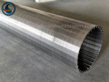 Filter Air Wedge Wire Screen Panel Non - Menyumbat Diameter Luar 169mm