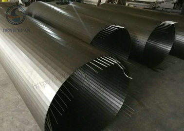 Wire Wrap Wound Johnson Stainless Steel Well Screens Untuk Peralatan Filter