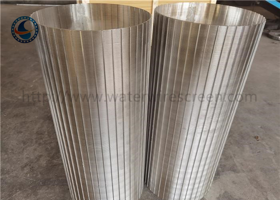 Ss 304 316l 321 Johnson Vee Wire Screen Untuk Peralatan Filter Dalam