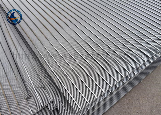 Filter Johnson 304 Wedge Wire Panel Layar Stainless Steel Saringan Tekuk Layar