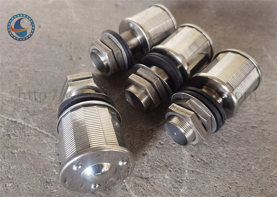 Filter Stainless Steel M24 Strainer Nozzle Dengan Thread Coupling