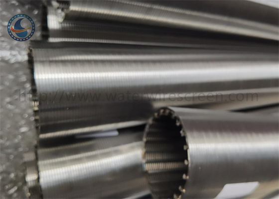 Stainless Steel 321 Layar Luka PIPA FILTER Slotted Johnson